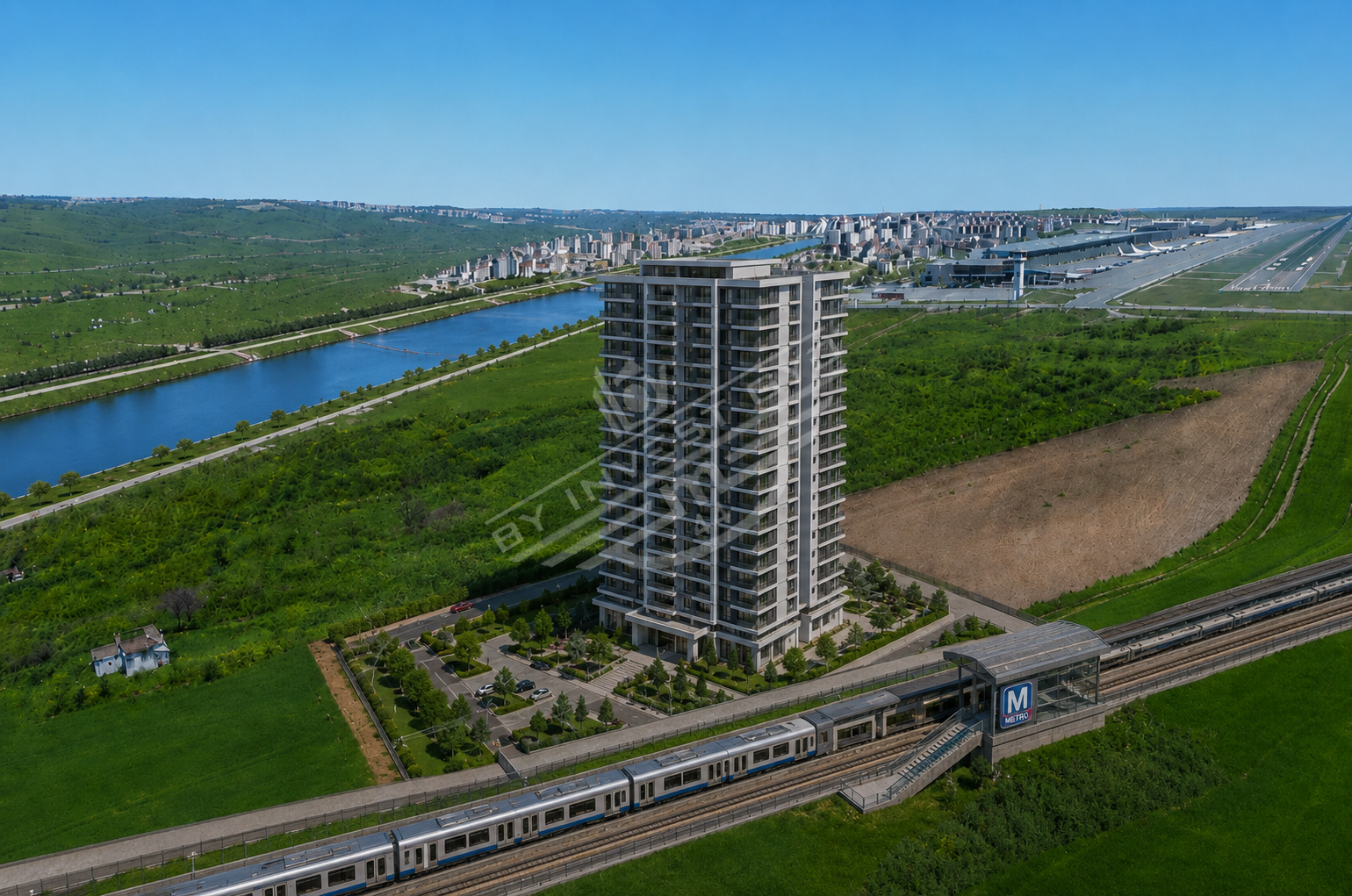 ARNAVUTKÖY DURSUNKÖY' DE THY 24.000 KONUTUN YANI BAŞINDA ZEMİN +14 TİCARİ İMARLI ARSA
