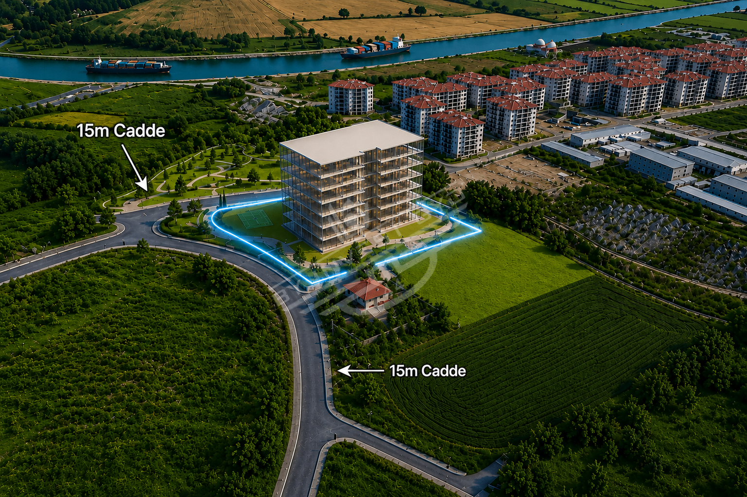 ARNAVUTKÖY BAKLALI TEK TAPULU ZEMİN +5 KONUT ARSA